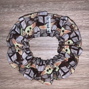 $7ea or 3/$15 Star Wars Mandalorian/ The child Yoda hair Scrunchie